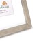 Grey 8x10 Picture Frame set of 4, Display 8x10 without Mat Wall Gallery Photo Frames